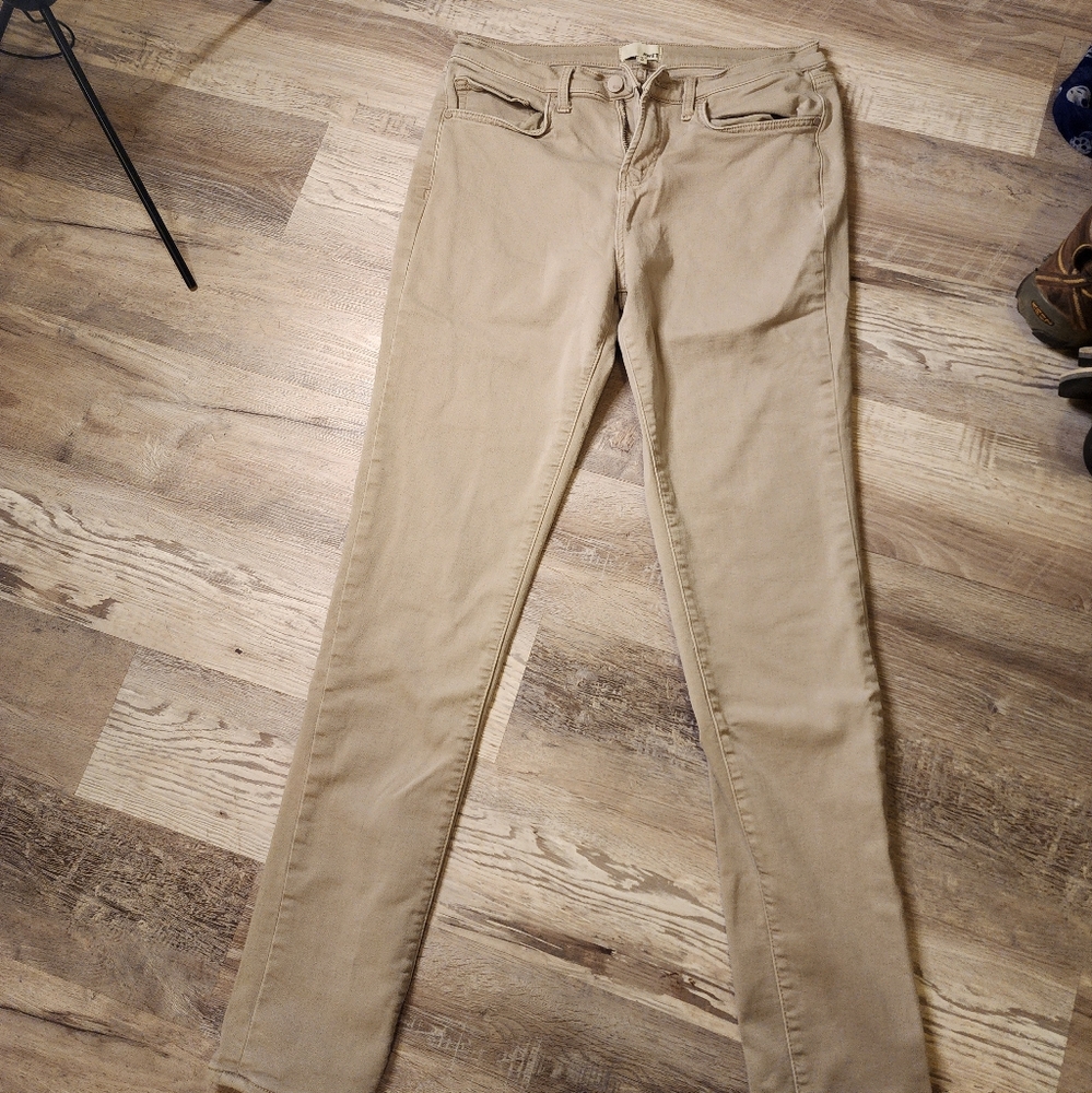 Swet Taylor Tan Skinny Pants